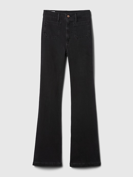 Höga 70-tals flare jeans Höga 70-tals flare jeans