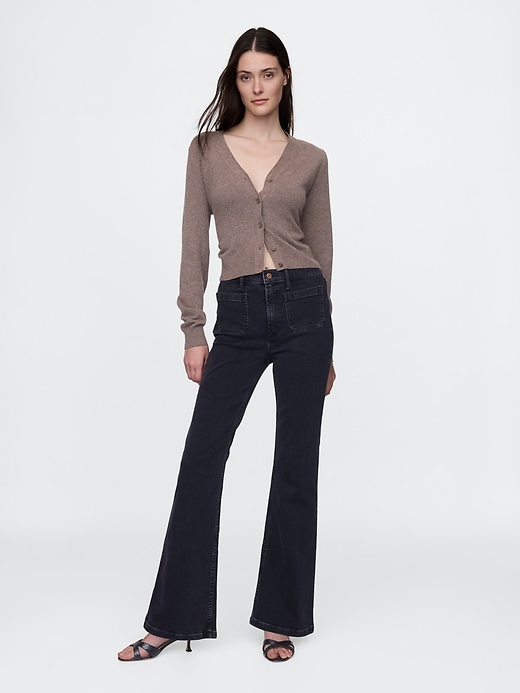 Höga 70-tals flare jeans Höga 70-tals flare jeans