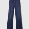 Höga 70-tals flare jeans