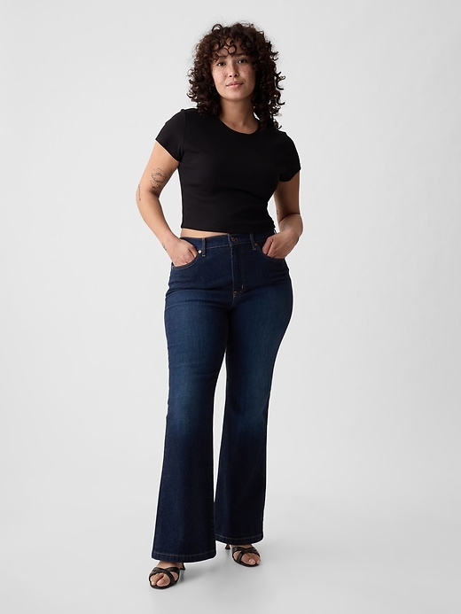 Höga 70-tals flare jeans Höga 70-tals flare jeans