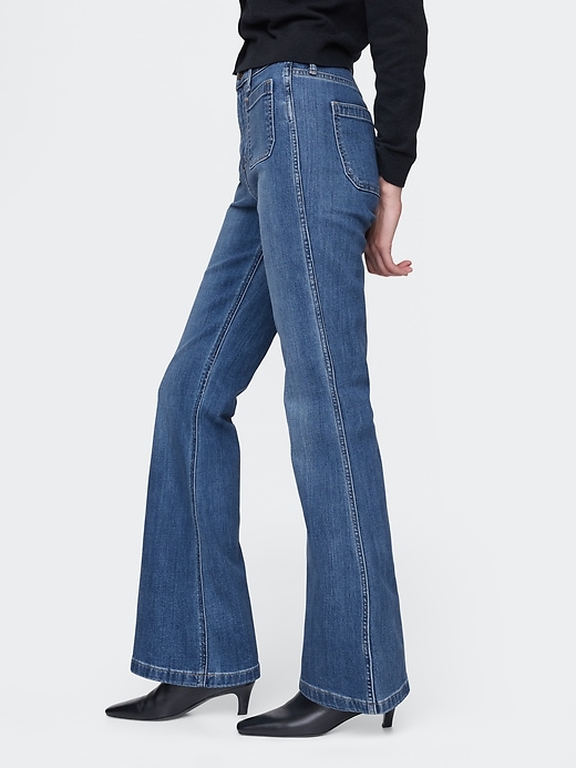 Höga 70-tals flare jeans Höga 70-tals flare jeans