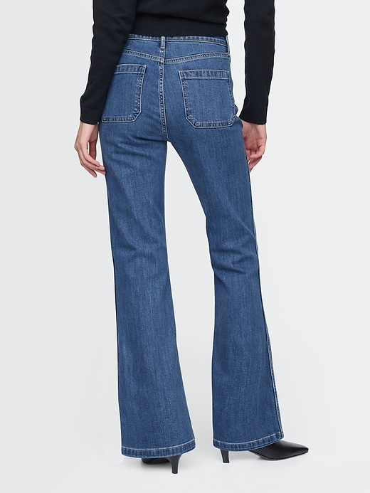 Höga 70-tals flare jeans Höga 70-tals flare jeans