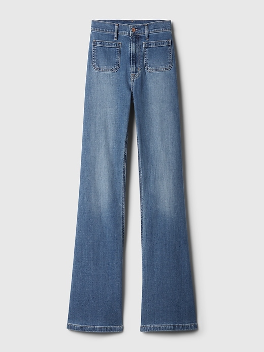 Höga 70-tals flare jeans Höga 70-tals flare jeans