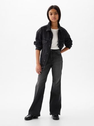 Höga 70-tals jeans för barn
