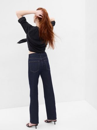 Höga 90-tals lösa jeans