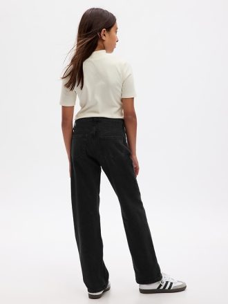 Höga 90-tals lösa jeans för barn