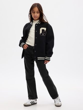 Höga 90-tals lösa jeans för barn