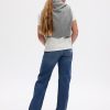 Höga 90-tals lösa jeans för barn