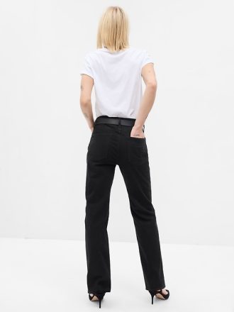 Höga 90-tals lösa jeans