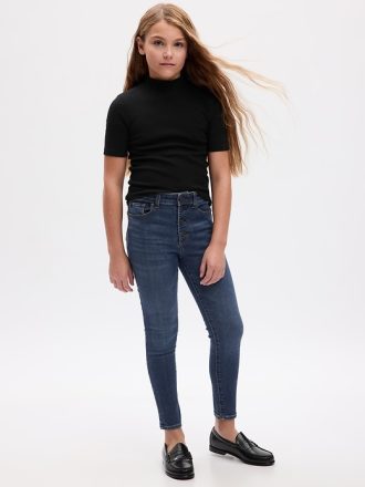 Höga ankel jaggings för barn