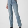 Höga styva raka jeans från 90-talet Höga styva raka jeans från 90-talet