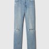 Höga styva raka jeans från 90-talet Höga styva raka jeans från 90-talet