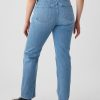 Höga styva raka jeans från 90-talet Höga styva raka jeans från 90-talet