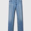 Höga styva raka jeans från 90-talet Höga styva raka jeans från 90-talet