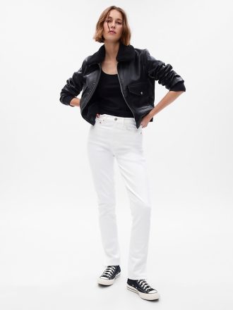 Höga vintage smala jeans
