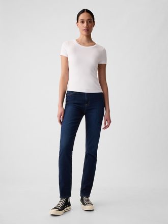 Höga vintage smala jeans