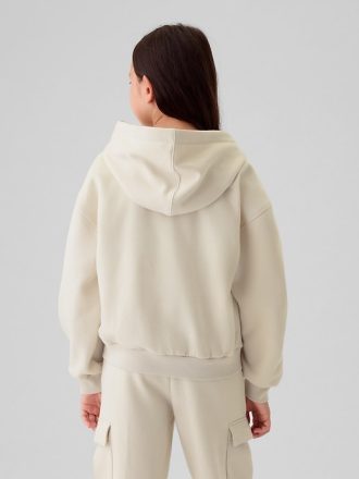 Hoodie med dragkedja för barn, vintage Soft Gap Logo