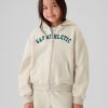 Hoodie med dragkedja för barn, vintage Soft Gap Logo