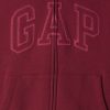 Hoodie med dragkedja för barn, vintage Soft Gap Logo