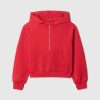 Hoodie med halv dragkedja för barn