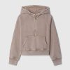 Hoodie med halv dragkedja för barn