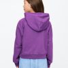Hoodie med halv dragkedja för barn