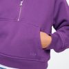 Hoodie med halv dragkedja för barn