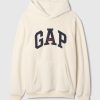 Hoodie med logotyp Gap Athletic