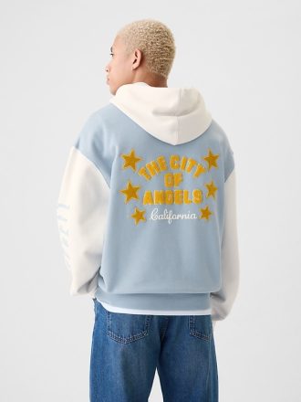 Hoodie med logotyp för Gap Los Angeles City