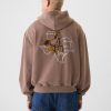Hoodie med logotyp för Gap Texas