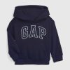 Hoodie med logotyp för baby och småbarn