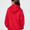 Hoodie med logotyp för barn i vintage mjuk hjärta