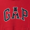 Hoodie med logotyp för barn i vintage mjuk hjärta