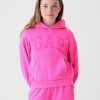 Hoodie med mjuk logotyp för barn