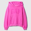 Hoodie med mjuk logotyp för barn
