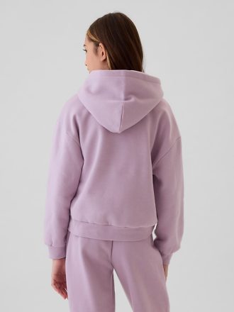 Hoodie med mjuk logotyp för barn