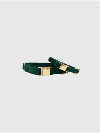Hundhalsband i sammet
