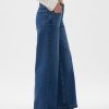 Jeans med vida ben i låga ben Jeans med vida ben i låga ben