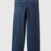 Jeans med vida ben i låga ben Jeans med vida ben i låga ben