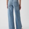 Jeans med vida ben i låga ben Jeans med vida ben i låga ben