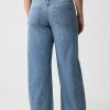 Jeans med vida ben i låga ben Jeans med vida ben i låga ben
