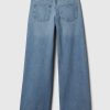 Jeans med vida ben i låga ben Jeans med vida ben i låga ben