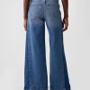 Jeans med vida ben med hög resning Jeans med vida ben med hög resning