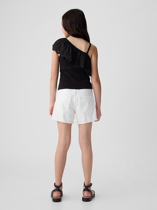 Jeansshorts för barn med låga steg Jeansshorts för barn med låga steg
