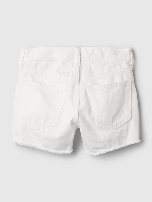 Jeansshorts för barn med låga steg Jeansshorts för barn med låga steg