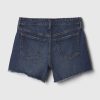 Jeansshorts i hög höjd för barn