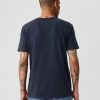 Jersey T-shirt med rund hals