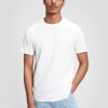Jersey T-shirt med rund hals
