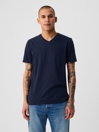 Jersey V-ringad T-shirt