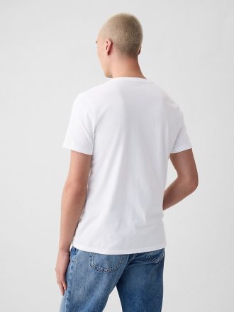 Jersey V-ringad T-shirt